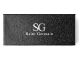 Relógio Feminino Pulseira Preta Saint Germain Houston Silver 32mm